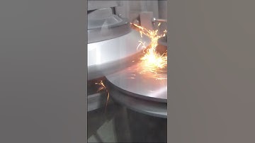 Brake Disc Double-Surface Grinding: Brake Disc High-Efficiency Machining in Action #brakedisc