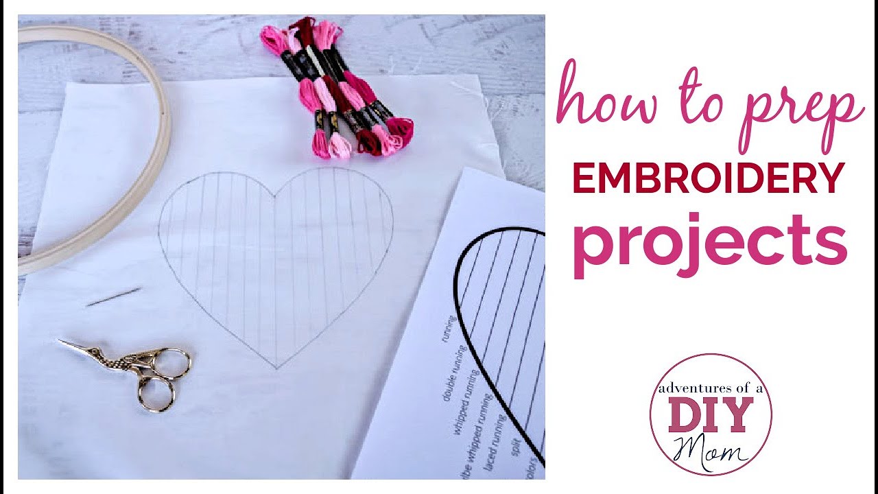 How to Transfer Embroidery Patterns – Twig + Tale