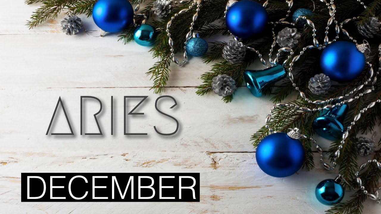 Aries DECEMBER | IF YOU WANT THEM, YOU WILL HAVE THEM! BUT IF YOU DON'T .... - Aries Tarot Reading