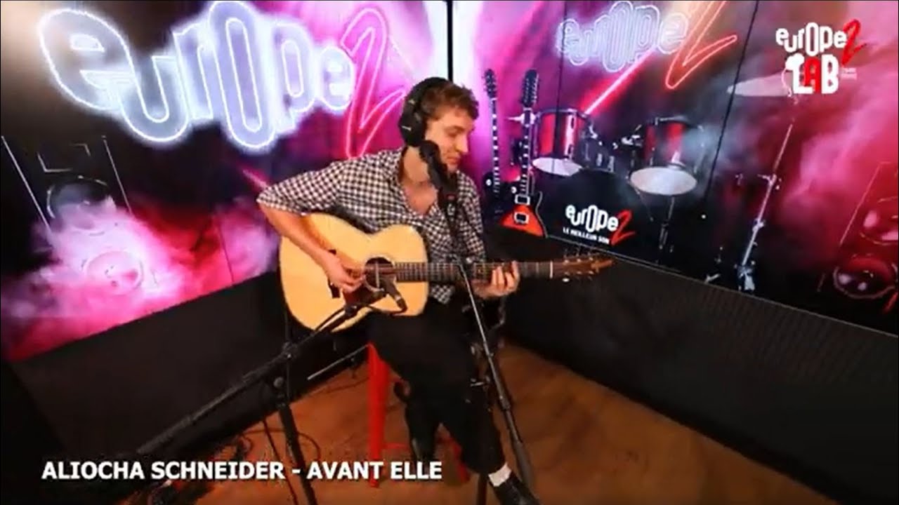 Aliocha Schneider chante "Avant elle", "Flash In The Pan" et "Ensemble" - Europe 2