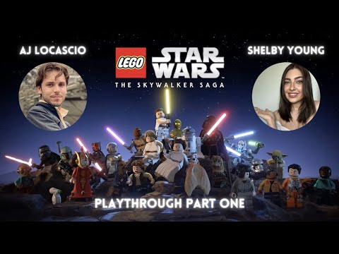 Voice Actors for Princess Leia and Han Solo play LEGO STAR WARS THE SKYWALKER SAGA