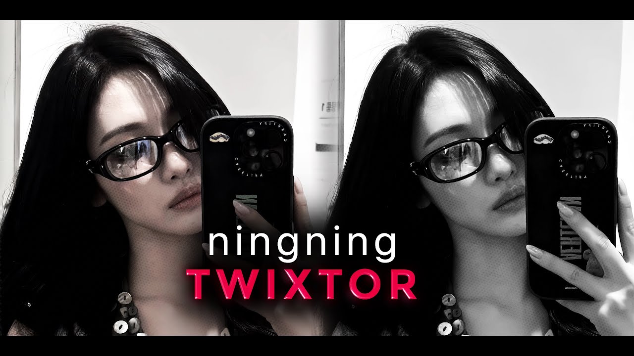 「4k」 ningning 'rich man' facecams twixtor clips 