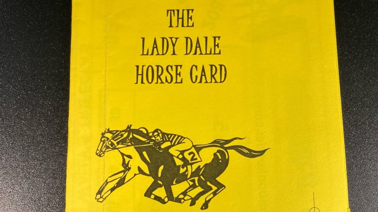 LADY DALE Horse 🐴 Card | October | Pick 3 | Pick 4 | Lottery Numbers