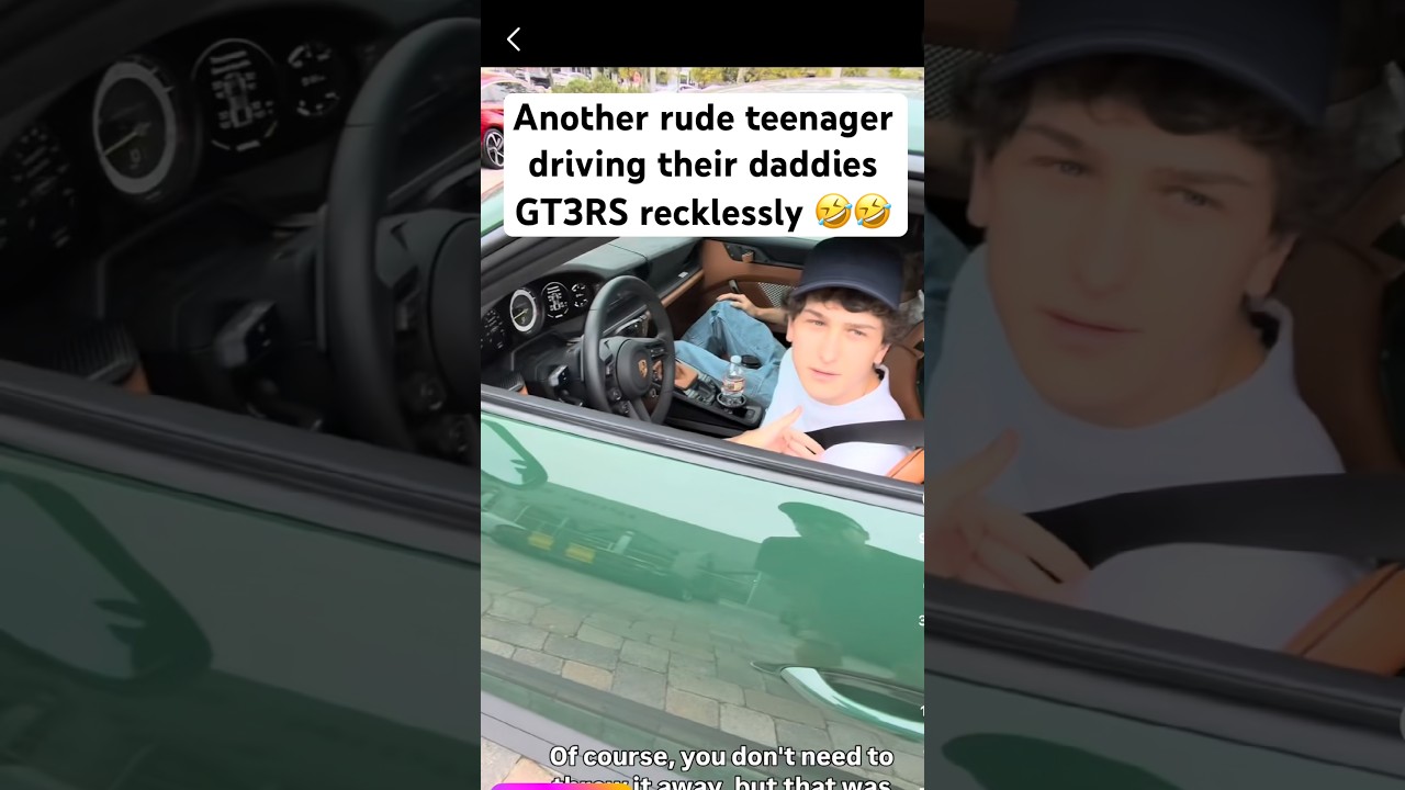 His Daddy gone be mad 🤣 #gt3rs #gt3 #porsche #911gt3rs #992 #992gt3rs #shorts #carshorts #youtube