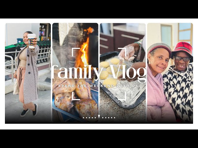 Raw unfiltered Family Vlog | Our moms are here | Traditional Food class=