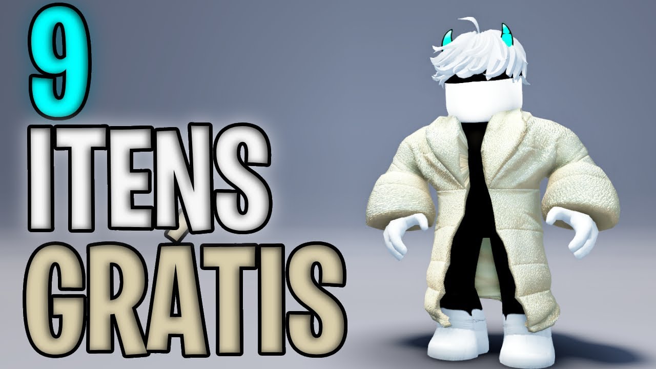 O NOVO JOGO DO ROBLOX QUE DA 45 ITENS GRATIS!!! 