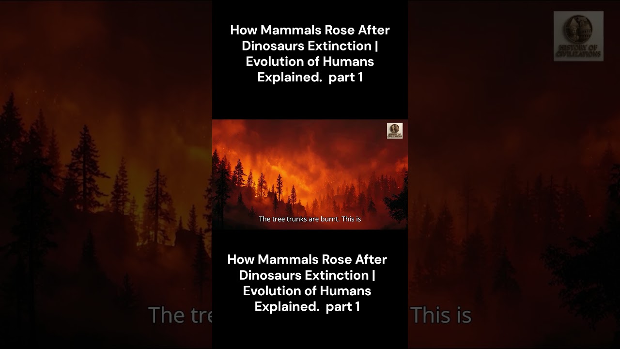 How Mammals Rose After Dinosaurs Extinction | Evolution of Humans Explained part 1