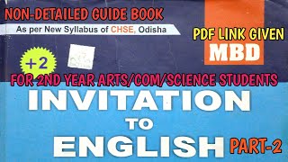 12th ENGLISH 2(NON-DETAILED) MBD GUIDE BOOK. ARTS/COM/SCIENCE/VOC. pdf link g in desc