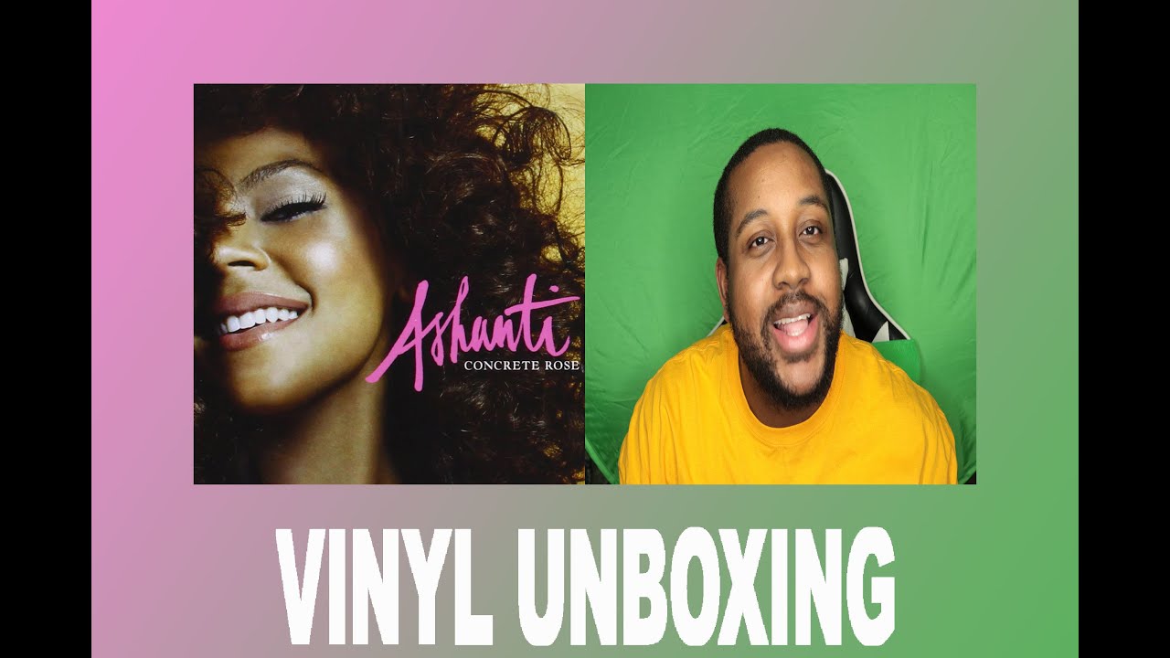 Unboxing ASHANTI Concrete Rose Vinyl Discogs YouTube