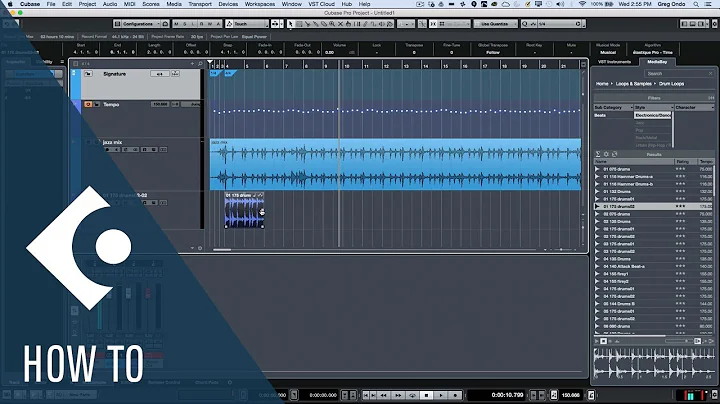 How to Make Loops Match Variable Audio Tempo in Cubase | Q&A with Greg Ondo