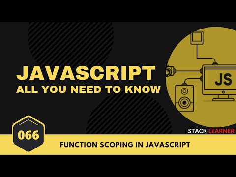 ভিডিও: জাভাস্ক্রিপ্টে কনসেপ্ট লেভেল স্কোপ কি?