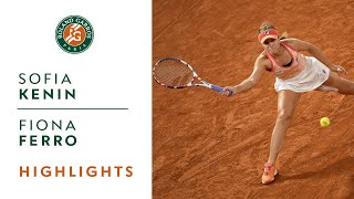 Sofia Kenin vs Fiona Ferro - Round 4 Highlights | Roland-Garros 2020