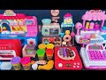 17 Minutes Satisfying with Unboxing Cute Pink Ice Cream Cash Register Playset ASMR | Review Toys
