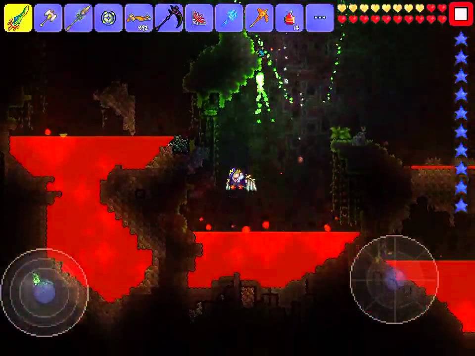 Terraria 2 Caves to Hell! YouTube