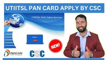 CSC से पैन कार्ड बनाने का नया तरीका 2024 | csc se pan card kaise banaye | how to apply pan card 2024