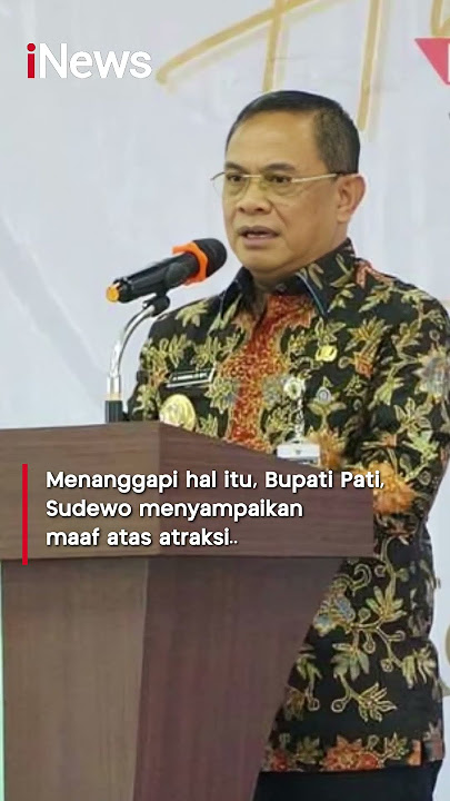 Trio Serigala Goyang Heboh di Pendopo Pati, Bupati Minta Maaf #shorts