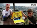 Chris Froome &amp; HUP bikes on the Col de la Madone