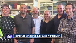 Wrongfully convicted Christopher Tapp shares reaction to governor vetoing compensation bill