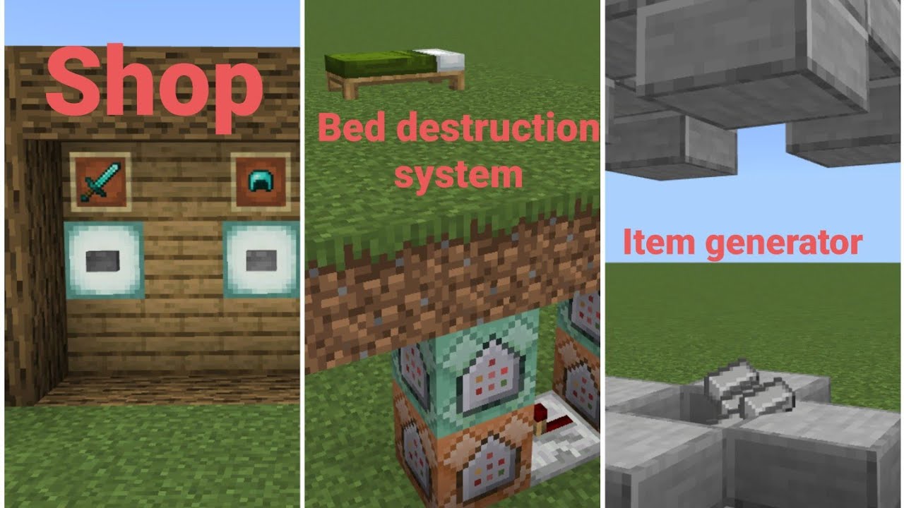 How to make Bedwars in Minecraft Bedrock! - YouTube