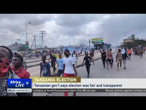 African Union says Tanzanian election "failed to meet minimum democratic norms"