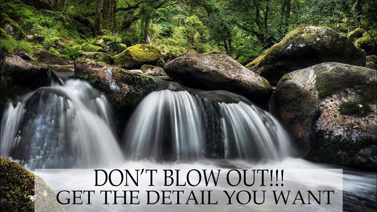 Exposure Techniques to get the best water flow detail