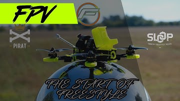 [ Drone FPV ]  The start of freestyle, 1st flight with my Pirat Frame Sloop V3