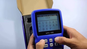 Video for SuperOBD  VPC-100 Pin Code Calcuator