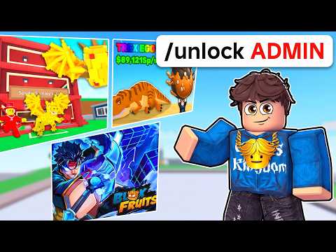 BECOMING ROBLOX ADMIN ON EVERY GAME