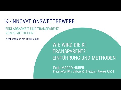 Video: Wie unterscheiden sich Transparenz und Erklärbarkeit?