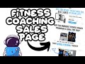 How to Create a Sales Page for Your Fitness Coaching Business