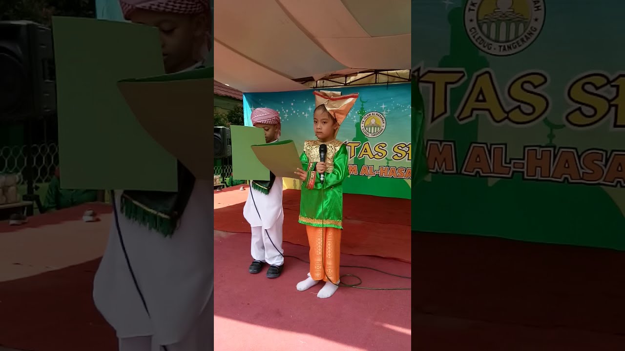 Pidato Bahasa Inggris Anak Tk Youtube