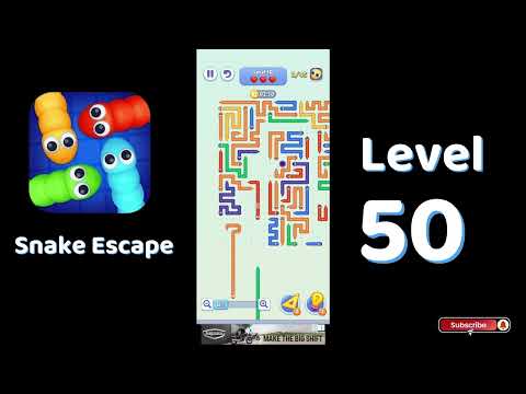 Snake Escape Level 50 Walkthrough 🐍 | Calm Puzzle Escape Game | SolutionGuruji