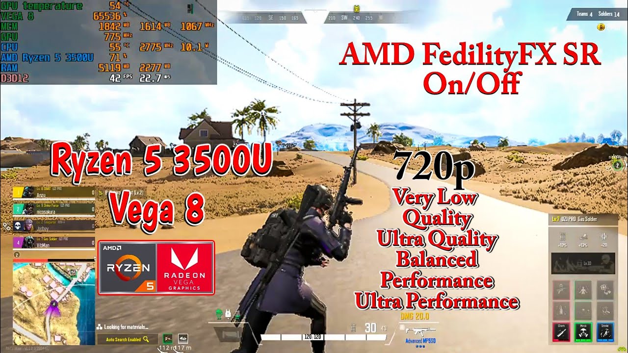 Super People cbt - Ryzen 5 3500U Vega 8 & 8GB RAM (Low End Pc)