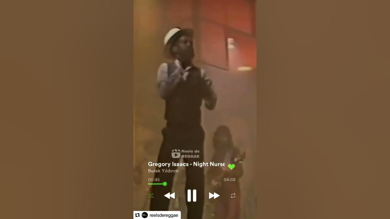 #Repost・・・Gregory Issacs - Night Nurse #reggae #reggaeroots #reels  #reelsdereggae