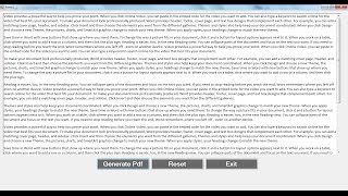 How to Create a PDF File Generator in C#