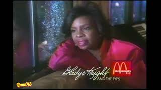 GLADYS KNIGHT & THE PIPS - McDONALD COMMERCIAL (1986)