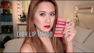 Dior Lip Tattoo the iconic lip tint from the House of Dior  DIOR