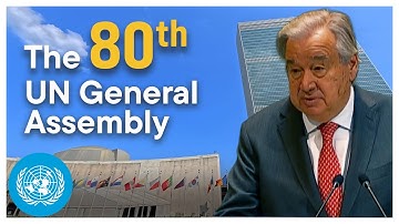 General Assembly High-level Week 2025 | United Nations | General Debate #UNGA80
