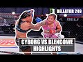 Cris Cyborg Vs. Arlene Blencowe Bellator 249 full fight Highlights