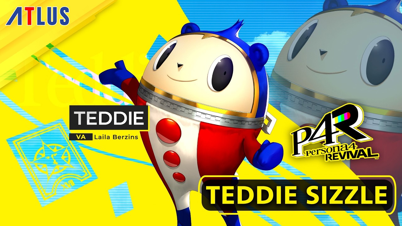 Persona 4 Revival Teddie Trailer