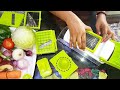 Vegetable and Fruit Chipser Review/All in one Dicer/Vegetable Fruit Slicer/Pealer/Grater
