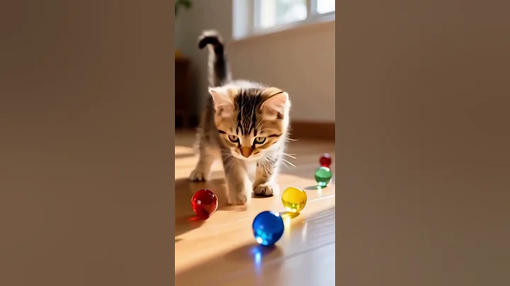 Watch the video about Cat Playing with Ball | Funny & Cute Cat Videos | Hilarious Pet Moments!