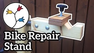 How to build a bike repair stand