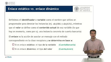 Enlace estático y dinámico en los lenguajes de programación |  | UPV