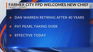 Farmer City Fire Chief retires; successor announced