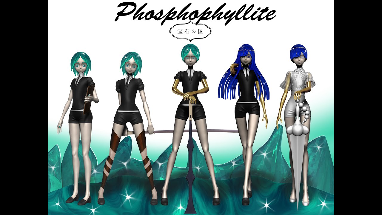 pic Phos Houseki No Kuni Figure houseki no kuni phosphophyllite 3d all version
