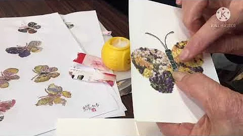 あじさい ちぎり 絵 作り方