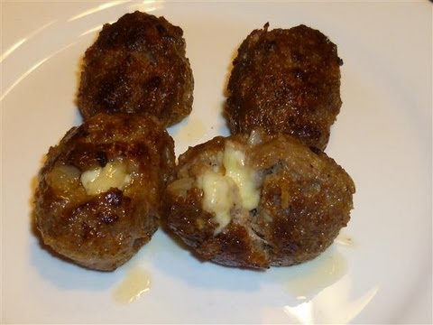 Frikadellen mit Käsefüllung-Türkische
