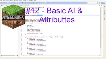 Minecraft forge modding 1.7.X - Basic AI & Attributes