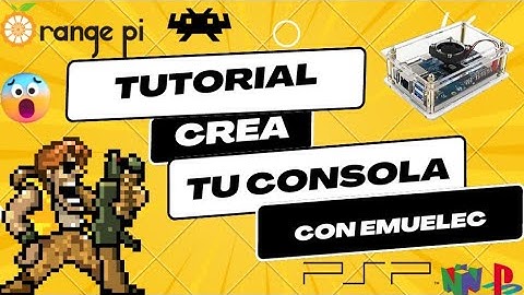 ✅ Como CREAR tu propia CONSOLA RETRO con ORANGE PI PC y Emuelec [TUTORIAL]